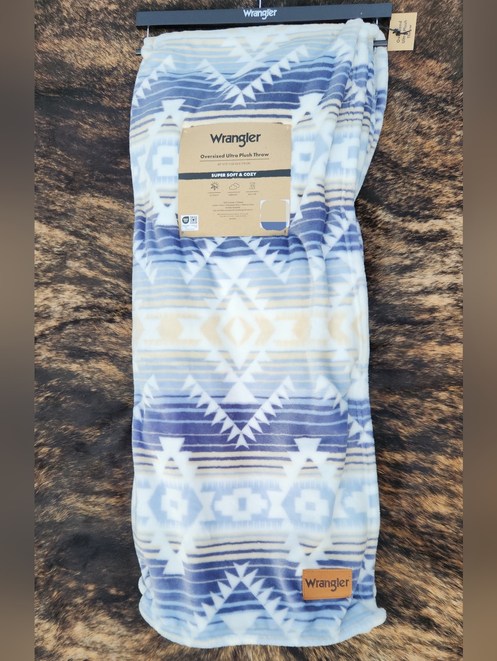 Wrangler Oversized Throw Blanket
